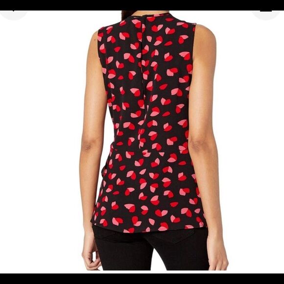 Michael Kors Petal Passion Crossover Top for Valentine - Picture 3 of 3